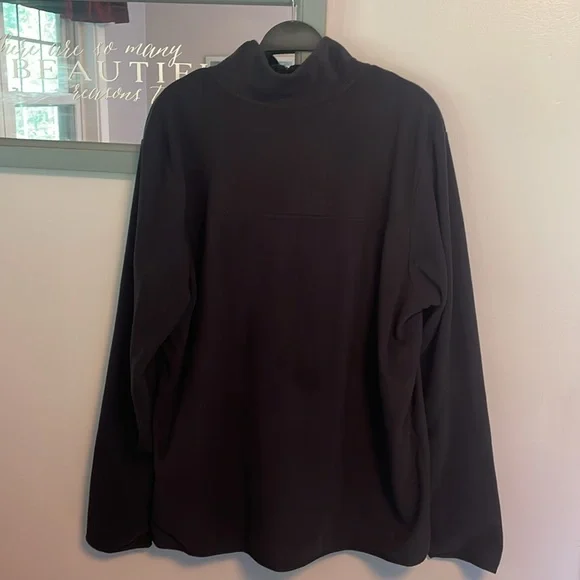 The North Face Men’s black fleece 1/4 zip size XL - Picture 3 of 9